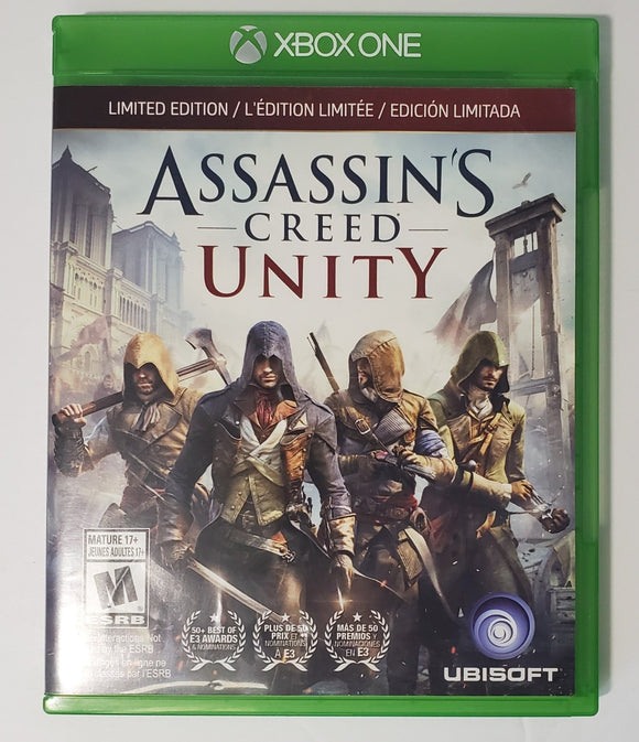 Assassin's Creed Unity Limited Edition for Xbox One - USED - BedyGames