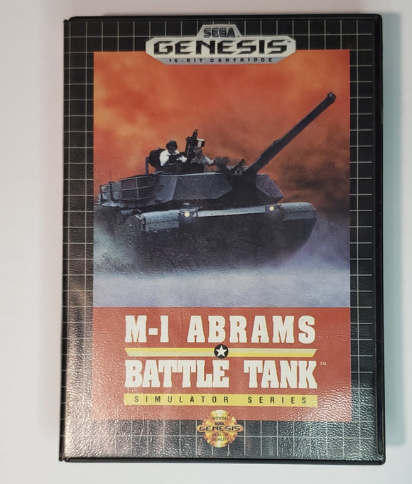 M-1 Abrams Battle Tank - Simulator Series for Sega Genesis - BedyGames