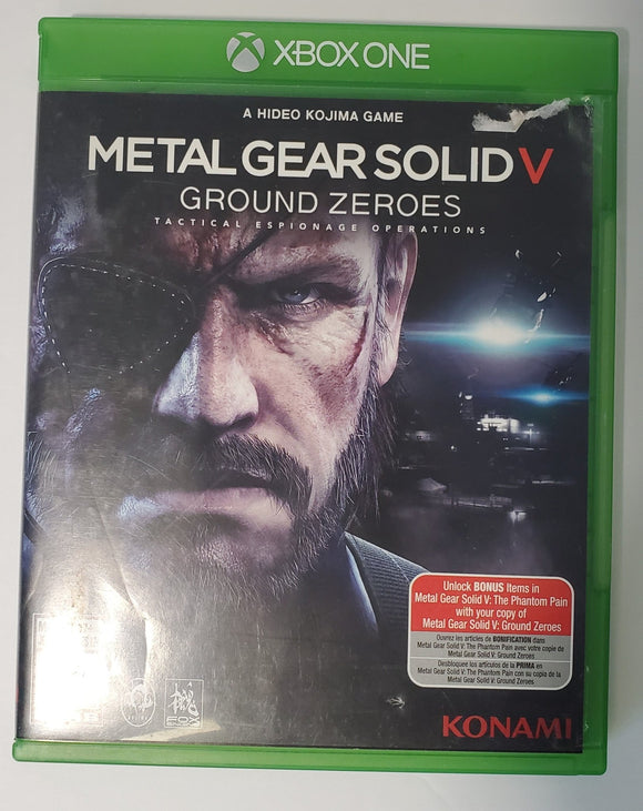 Metal Gear Solid V - Ground Zeroes - USED - BedyGames