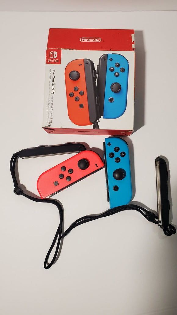 Red & Bleu Used Joy-Con For Nintendo Switch - BedyGames
