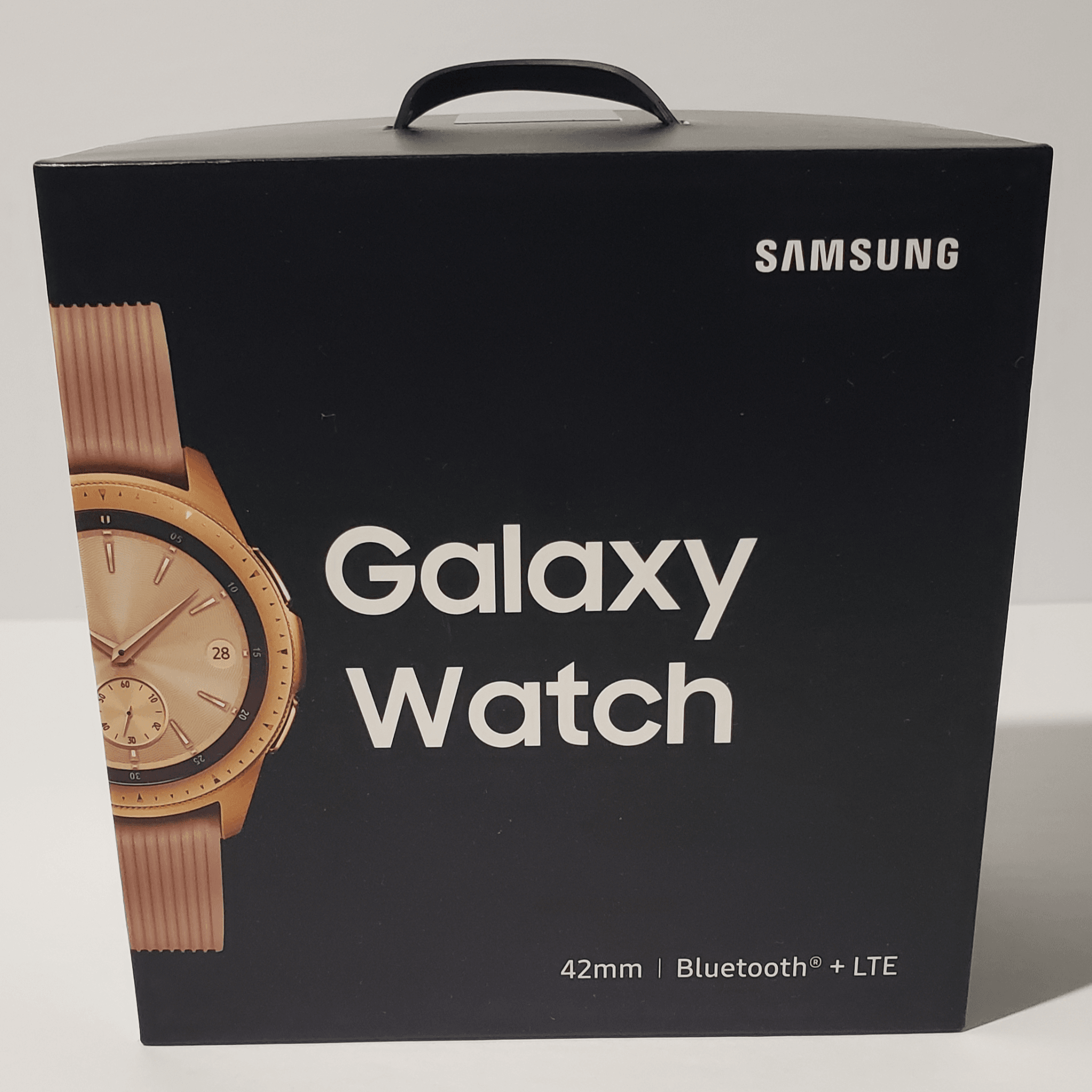 Galaxy watch 42mm rose top gold lte