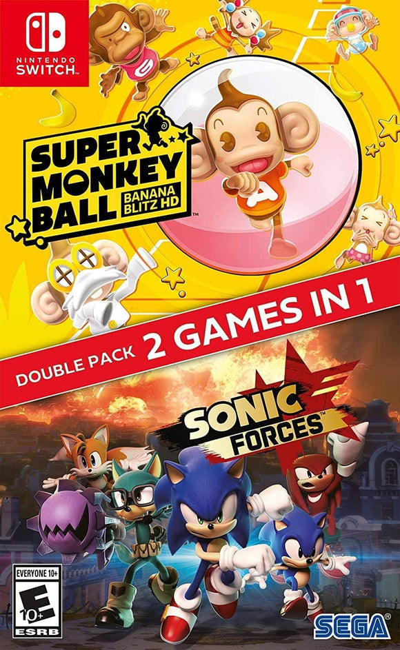 Sonic Forces + Super Monkey Ball: Banana Blitz HD Double Pack - BedyGames
